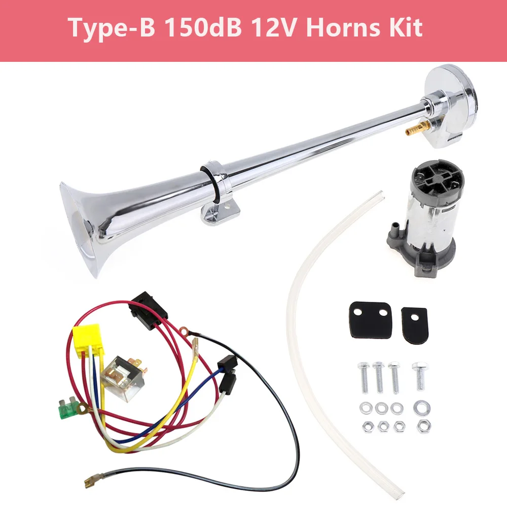 Kit bocina 150 dB 12V/24V con compresor – para camiones y furgonetas - imagen 3