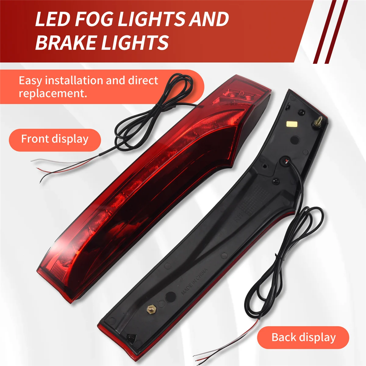 Luz trasera LED DRL y antiniebla para Honda Jazz Fit - imagen 5