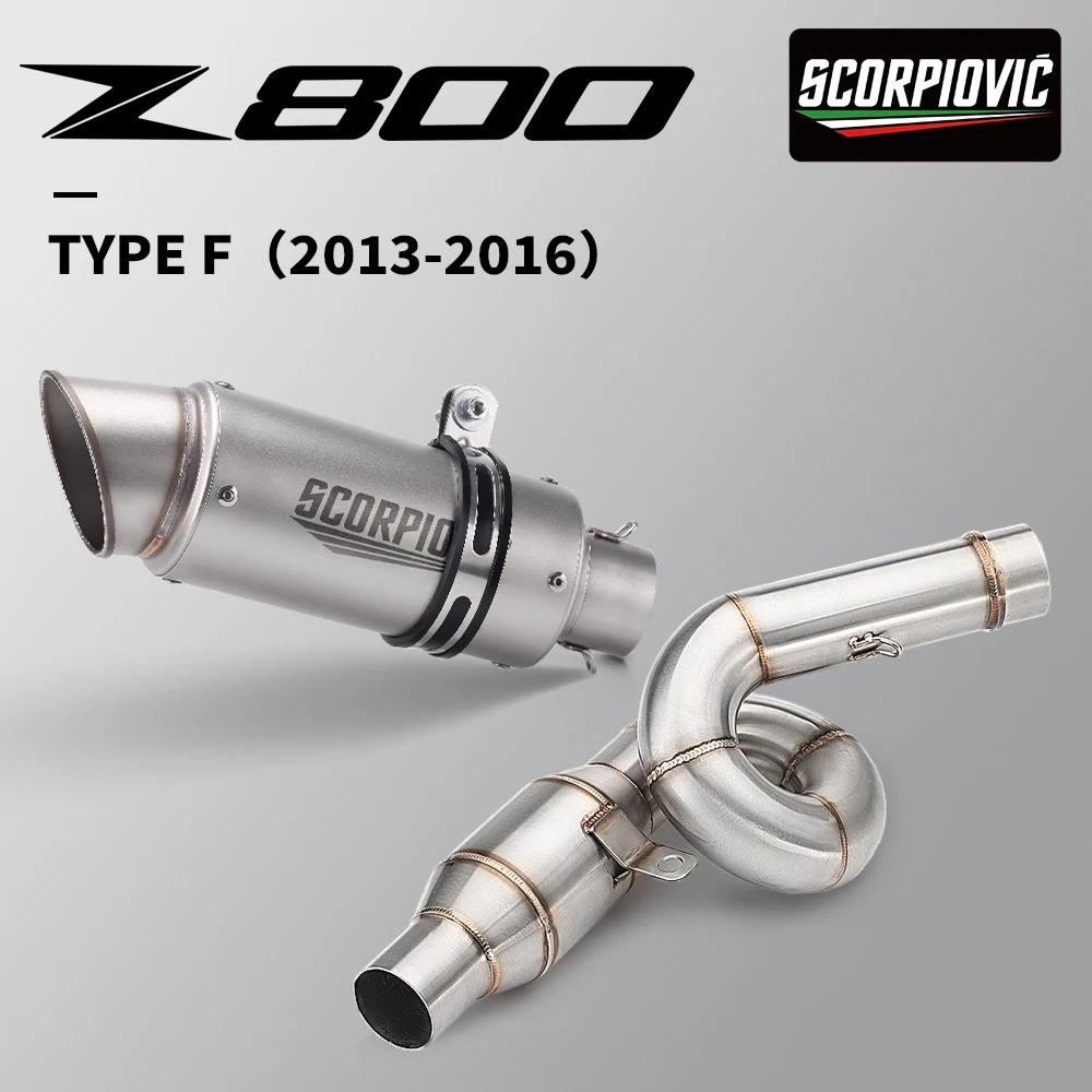 Silenciador para Kawasaki Z800 2013-2016