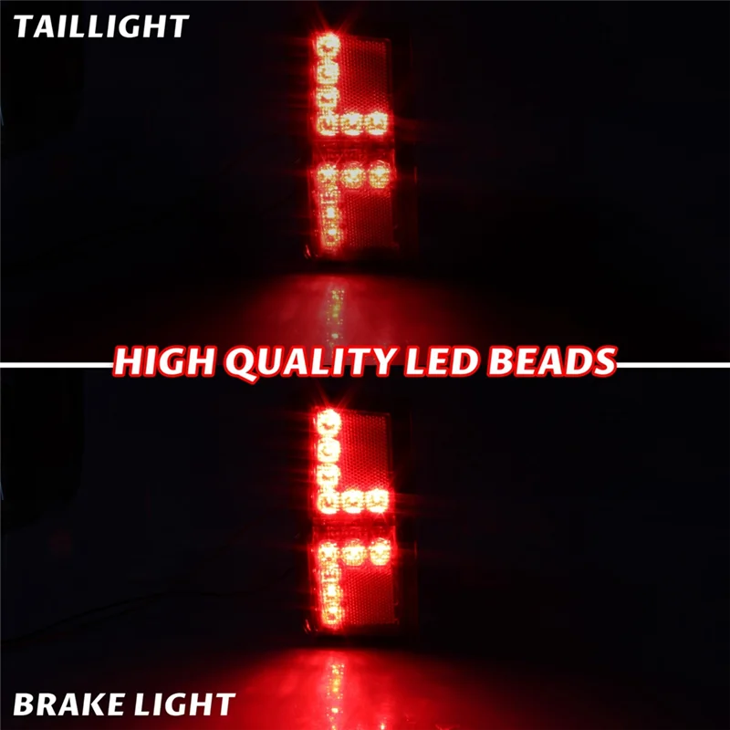 Luces traseras LED AEF3 Polaris Ranger 1000 Crew – luces freno - imagen 3
