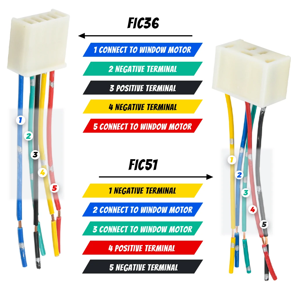 Interruptor Elevalunas Eléctrico Universal 5 Pines 12V 20A para Coche - imagen 4