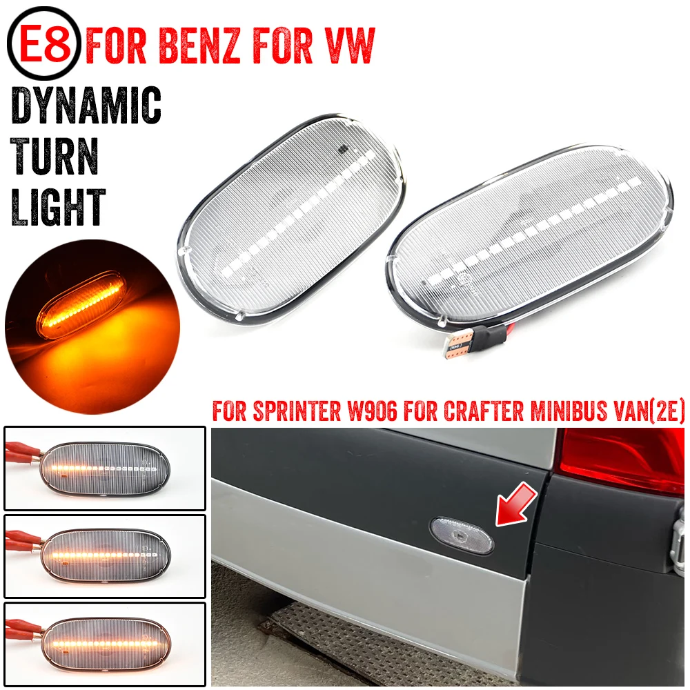Lámpara LED luz de posición dinámica Sprinter W906/Crafter - imagen 4