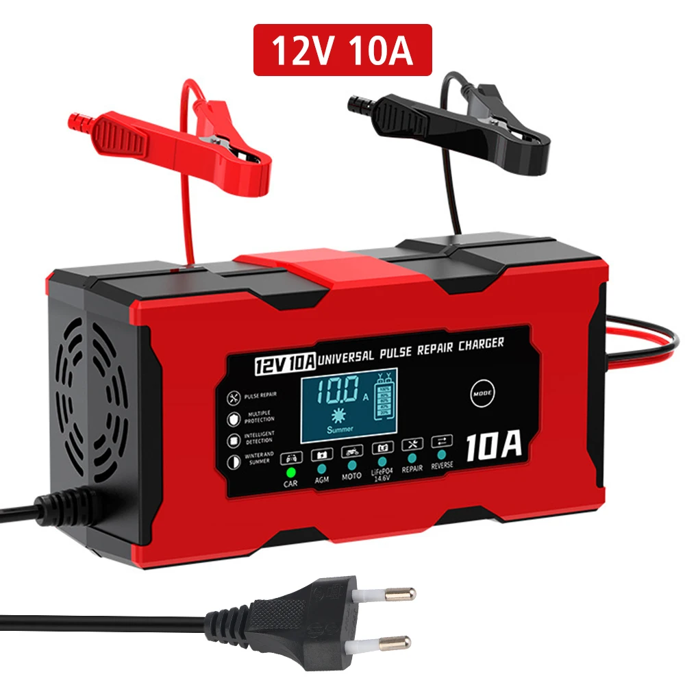 Cargador de batería inteligente con pantalla LCD - imagen 2