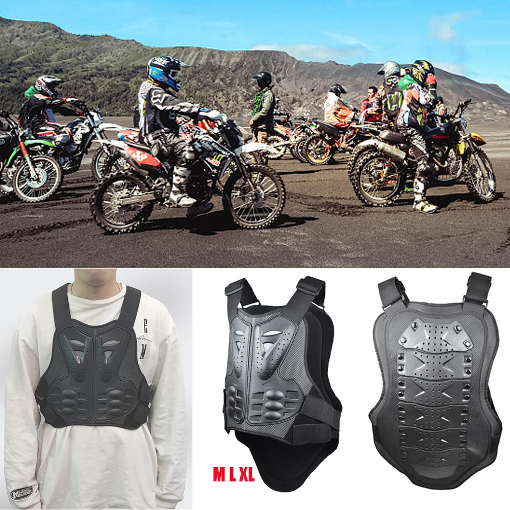 Chaleco protector de espalda y pecho para motocross – talla adulto - imagen 5