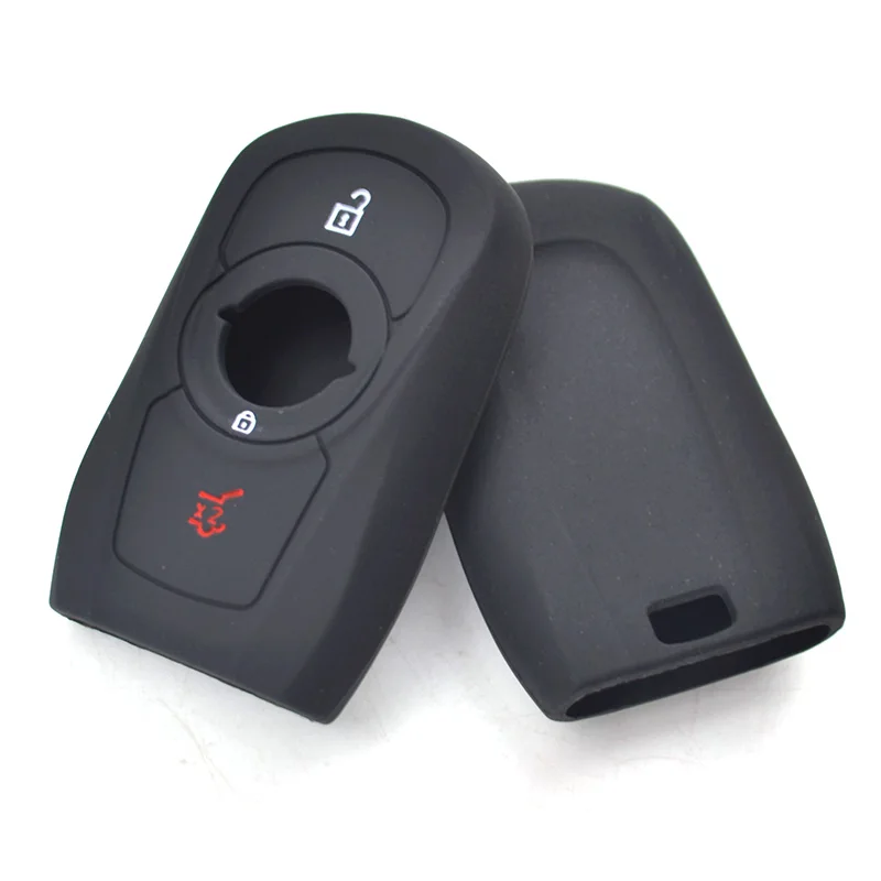 Opel Funda silicona llave Astra K 2015-2019 con llavero piel - imagen 3