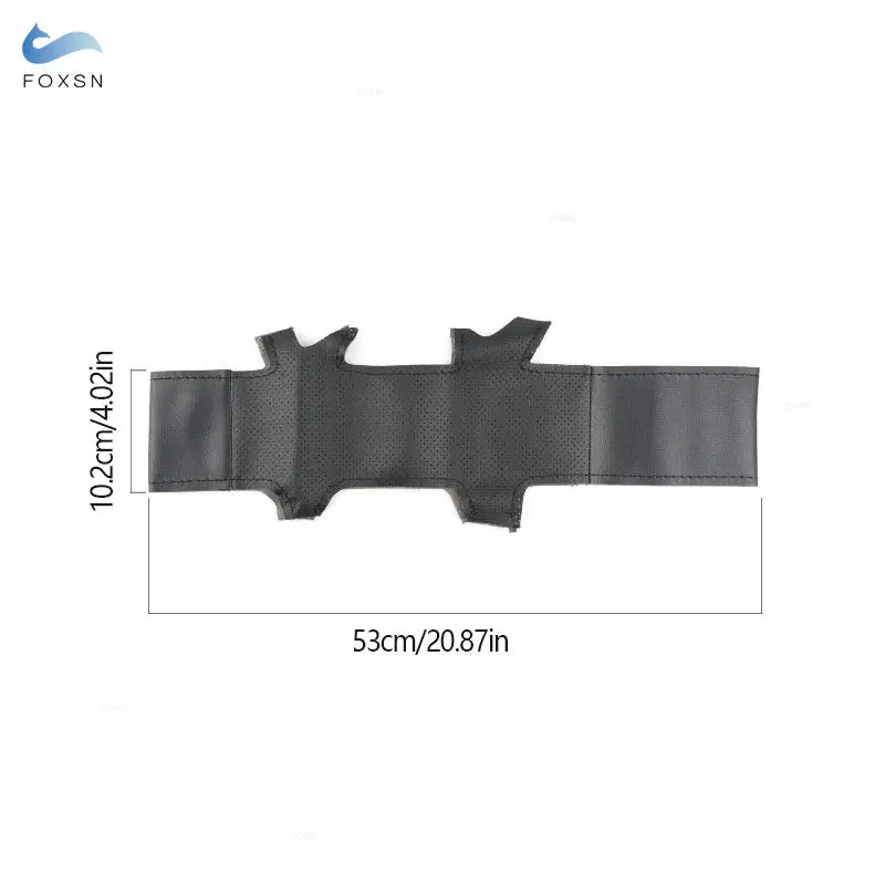 Para Toyota Tundra 2003-2006 Sienna 2004-2010 4Runner 2003-2009 Highlander 2004-2007 Hilux cubierta de cuero para volante de coche embellecedor - imagen 5