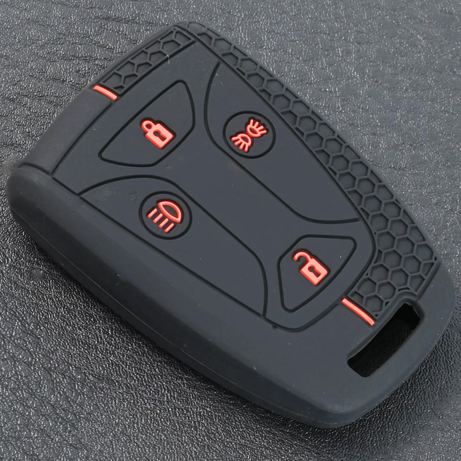 Detalle del ajuste de la funda