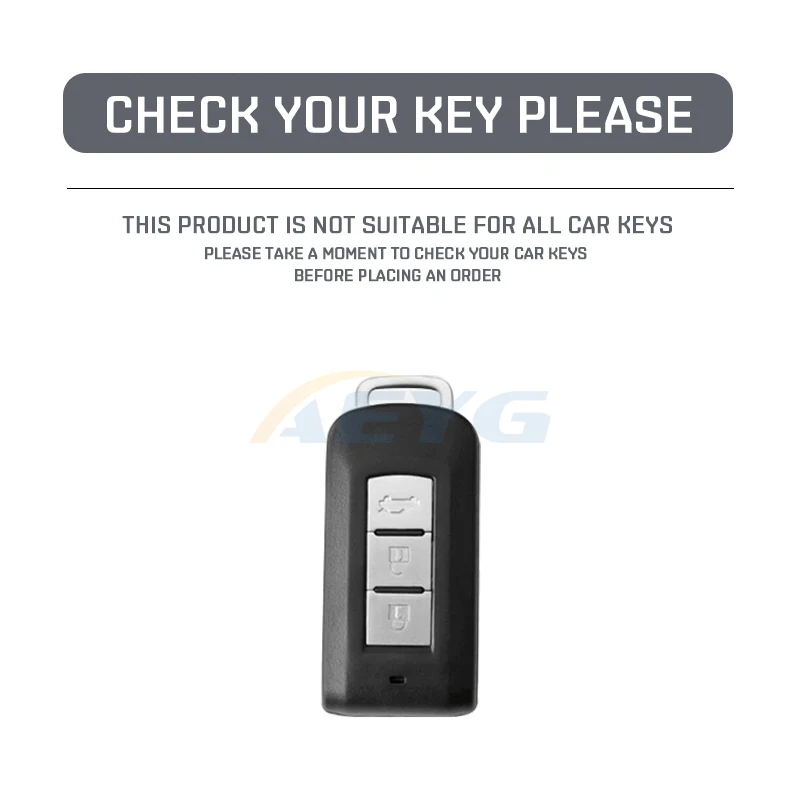 Funda de TPU instalada en llave Mitsubishi