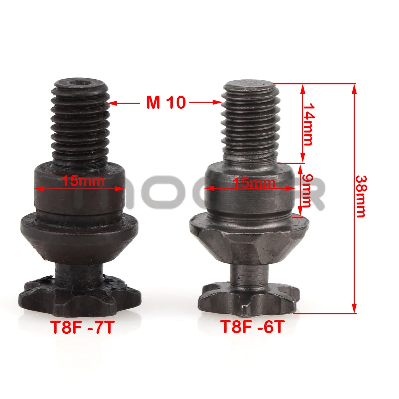 Tambor embrague 25H T8F 6-8 dientes – minimoto 47-49 cc - imagen 4