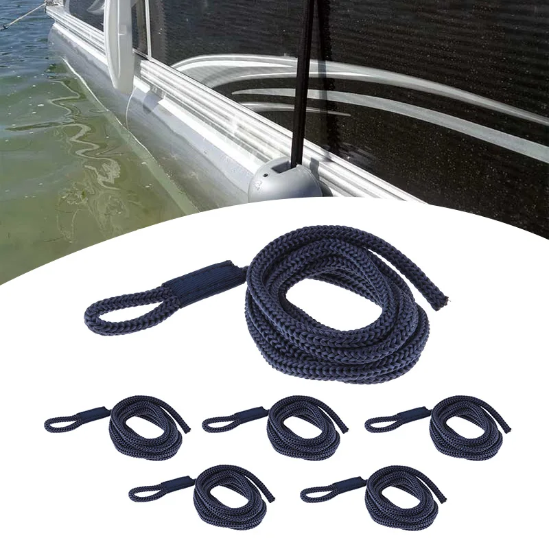 Cabo para defensa náutica trenzado 6 mm para barco yate