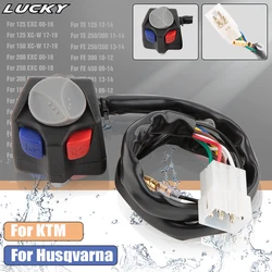 Interruptor 3-en-1 KTM para EXC-F SXF – giro, bocina y arranque