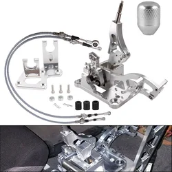 Kit cables palanca de cambios con soporte y placa – swap Honda K20 K24