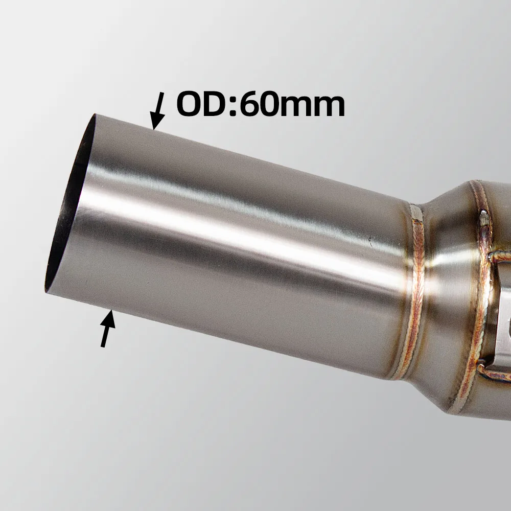 Tubo de escape frontal KOVE 800X Rally Adventure en acero inox - imagen 4
