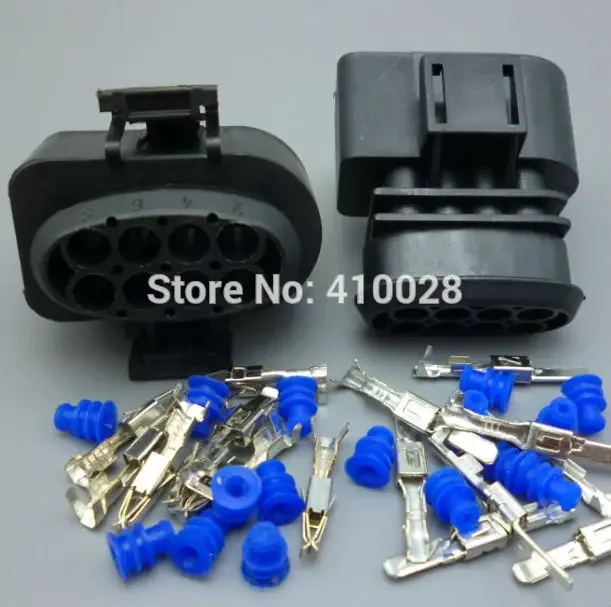 Shhworldsea Conector electrico para VW hembra y macho - enchufe de coche - imagen 5