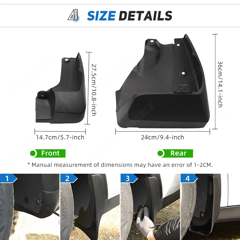 Guardabarros antipiedras Subaru Forester SK 2019-2024 - imagen 3