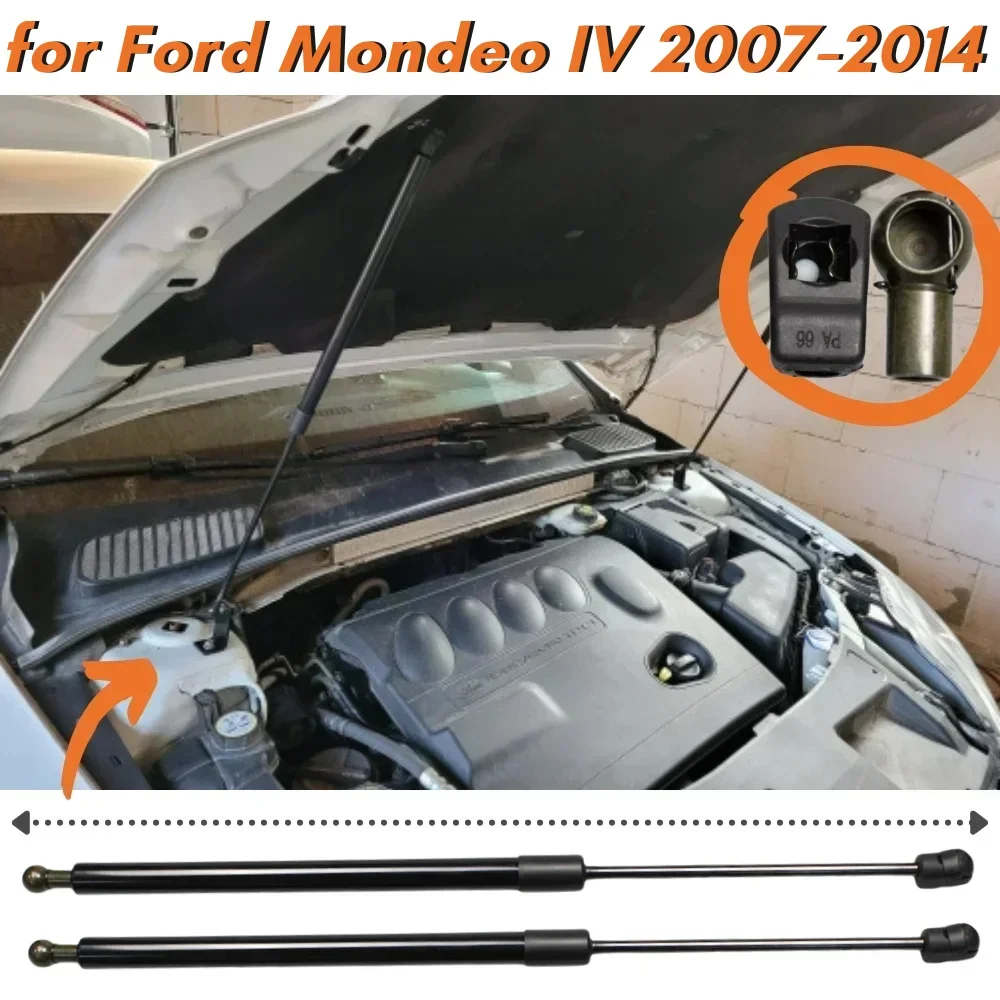 Puntales de gas para capó de carbono – Ford Mondeo IV 2007-2014