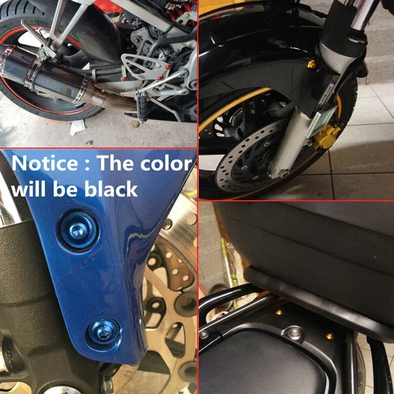 Kit de tornillos de carenado universales para motocicleta - imagen 2