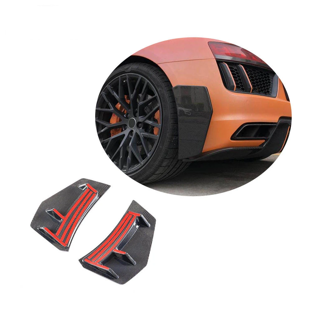 Detalle del accesorio para la zona trasera del Audi R8