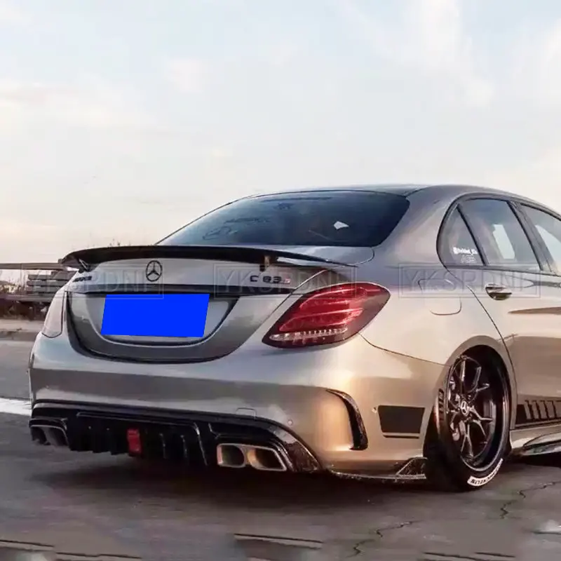Alerón trasero de fibra de carbono para Mercedes-Benz CLA W117 - imagen 4