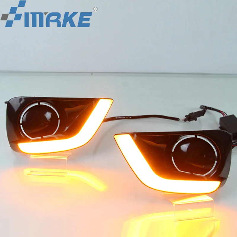Faros LED de conducción diurna DRL y antiniebla – Toyota Vios 2014-2016 - imagen 2