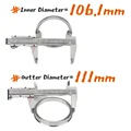 106.1mm to 111mm