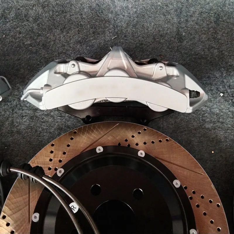 Kit frenos Syeten discos ranurados y pinzas para Volvo S60 - imagen 3