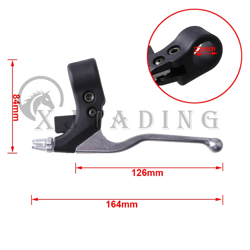 Palanca de freno 22mm para motocross, scooter y quad 49cc - imagen 4
