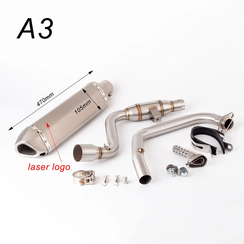 Escape para Suzuki Gixxer 155/GSX150F con silenciador y DB Killer - imagen 3