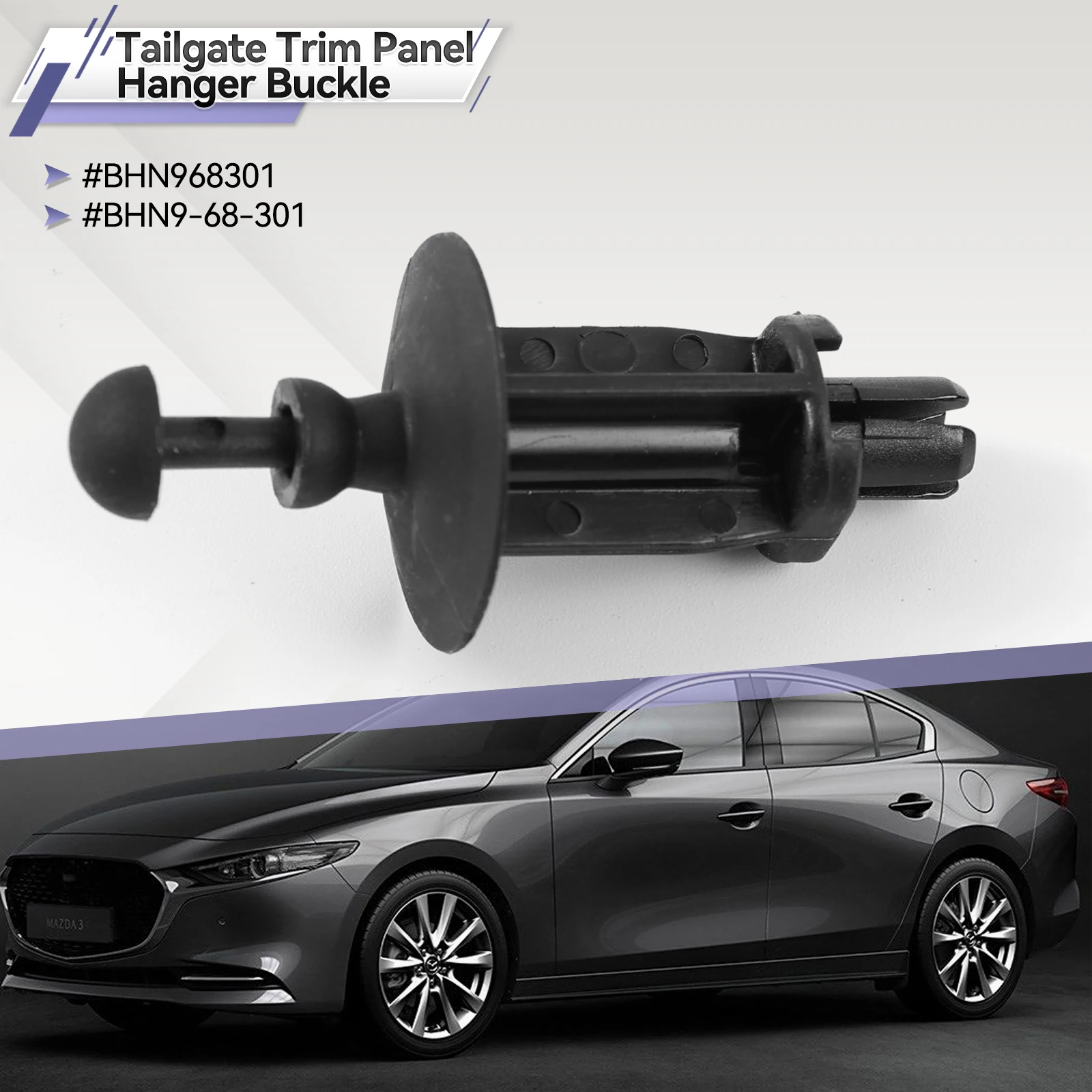 Gancho maletero BHN9-68-301 para Mazda 3 BM/BP CX-3 CX-30 - imagen 2