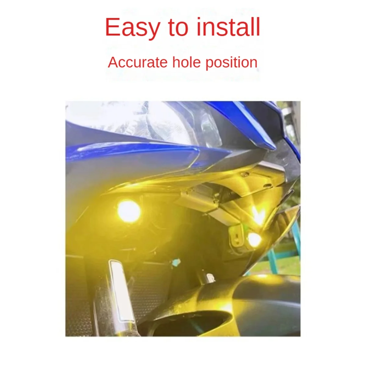 Soporte de luz de conducción Yamaha YZF-R3 2019-2023 - imagen 3