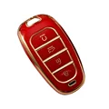 4B button red