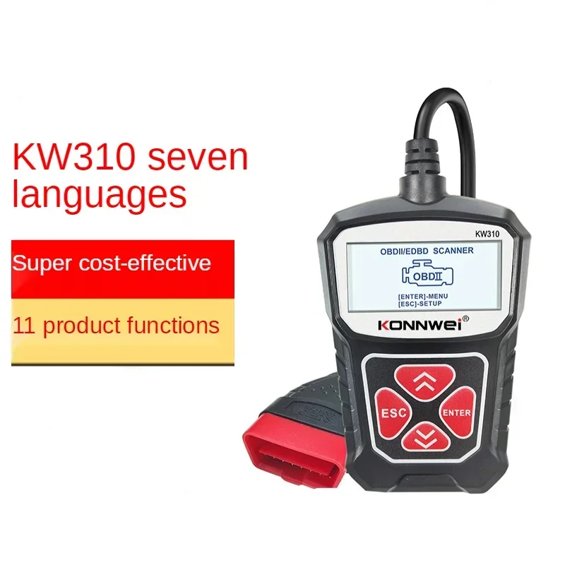 Konnwei KW310 – Escáner diagnóstico OBD2 Bluetooth ELM327