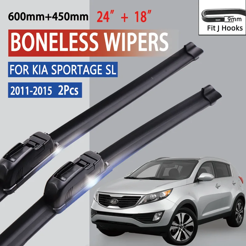 Limpiaparabrisas sin hueso delantero – KIA Sportage SL 2011-2015