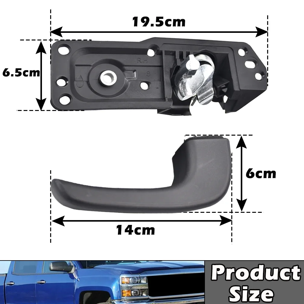 Kit reparación maneta interior – Chevy Silverado 1500/2500 2007-2013 - imagen 3