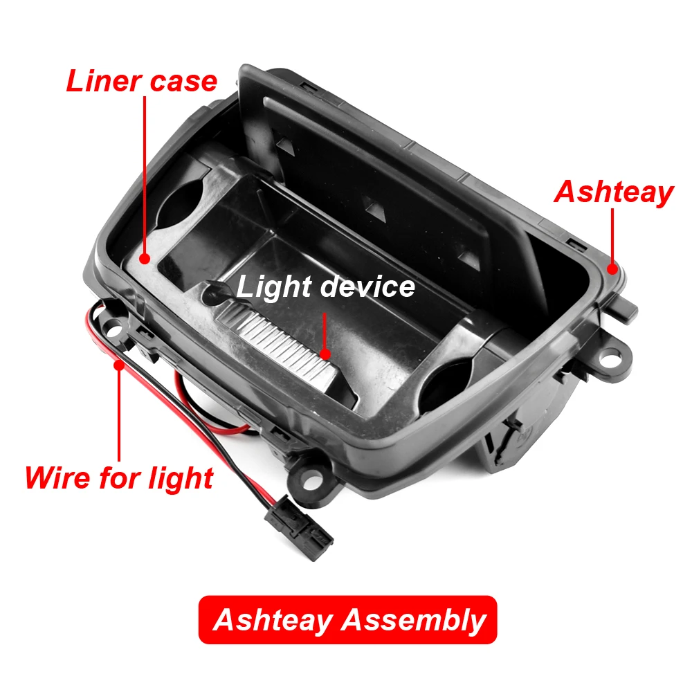 Cenicero de consola central para BMW Serie 5 F10-F18 (2010-2016) - imagen 5