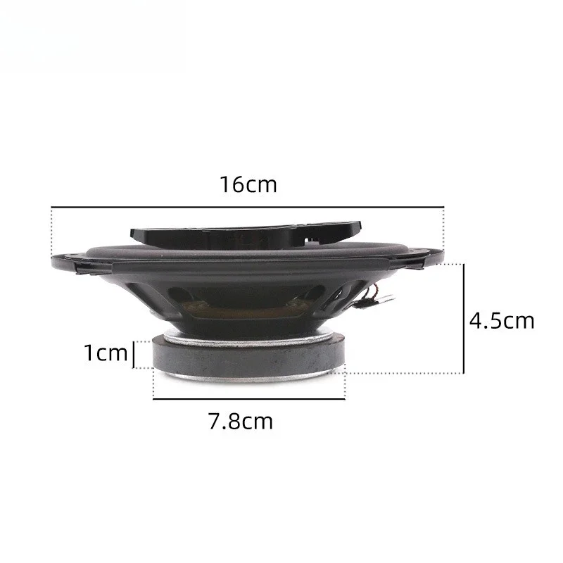 Altavoz coaxial Able para coche, calidad de sonido y graves potentes