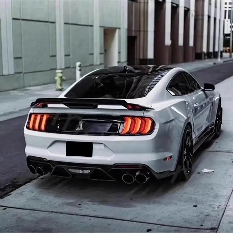 Alerón trasero negro brillante para Mustang GT500