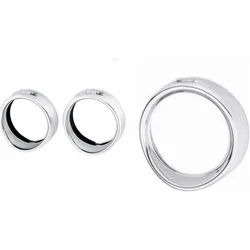 Harley-Davidson Soporte de faro Road King anillo de 7 y LED 4,5 pulg.