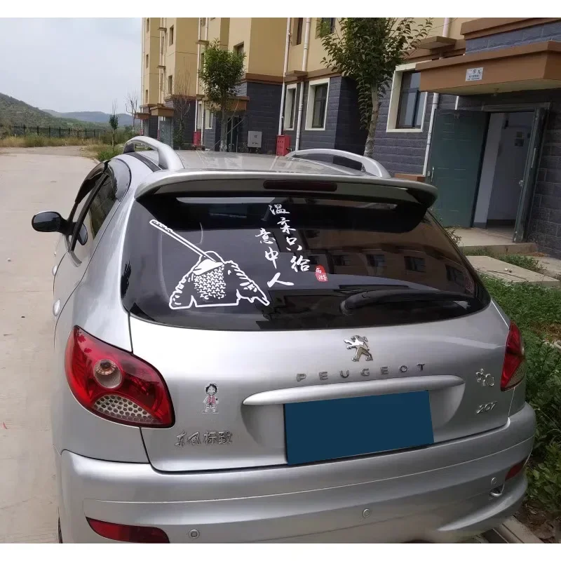 Alerón trasero negro para Peugeot 206 Hatchback - imagen 4