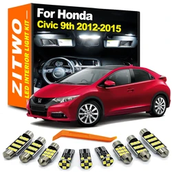 Kit LED cúpula interior Honda Civic IX – CANbus para maletero