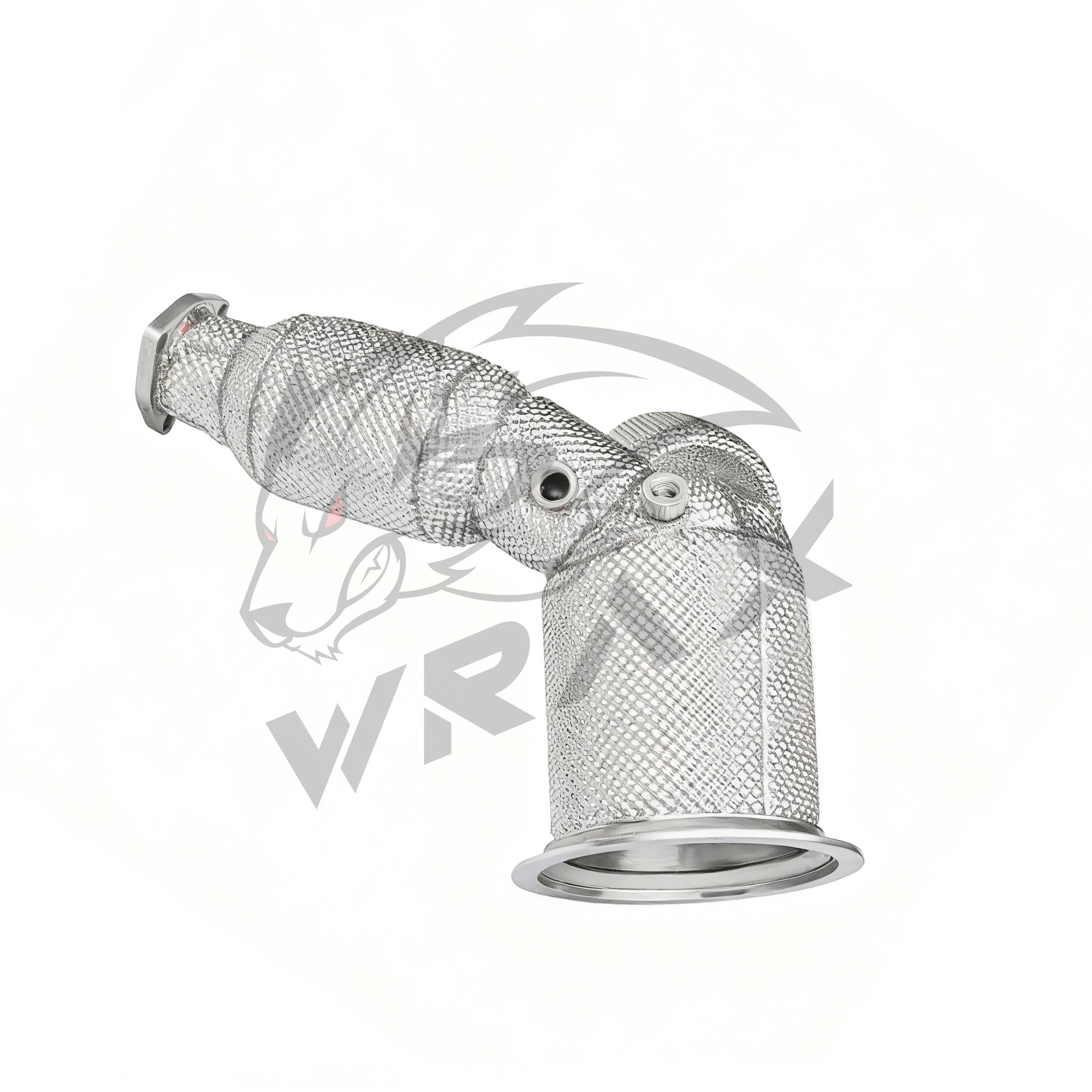Escape WRAX de alto flujo para Audi A8 D5 3.0T con bajante en acero inoxidable - imagen 3