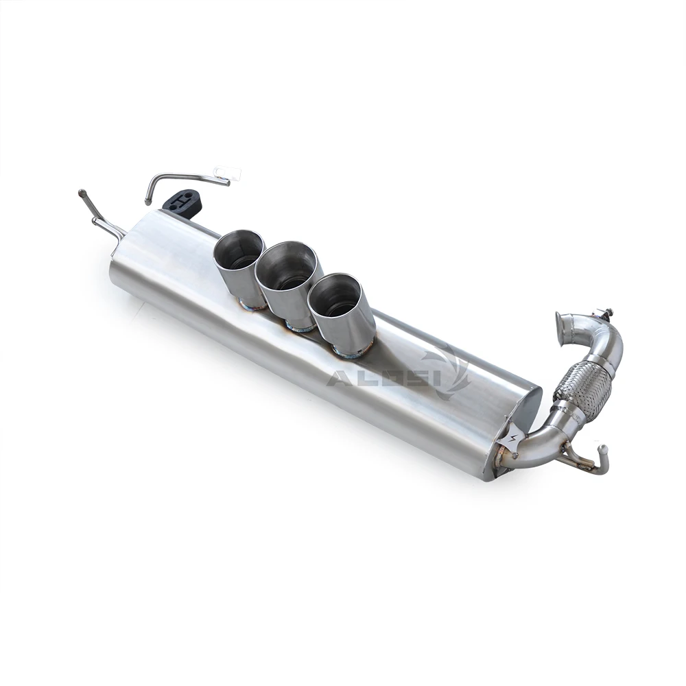 Escape trasero de acero inoxidable para Smart W453 1.0/0.9T 2015-2021 - imagen 2