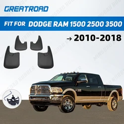 Guardabarros estilo coche para Dodge Ram 1500-3500 2010-2018