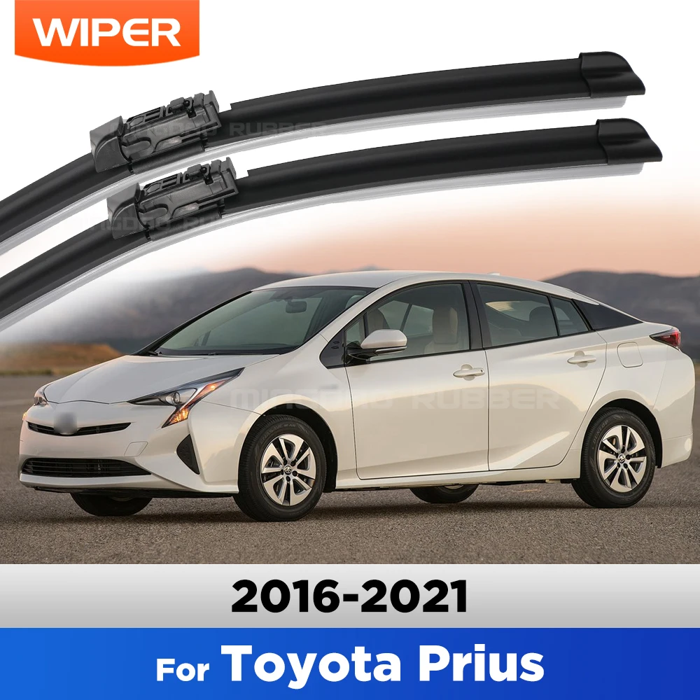 Limpiaparabrisas delanteros CREATROAD para Toyota Prius XW50 2016-2021