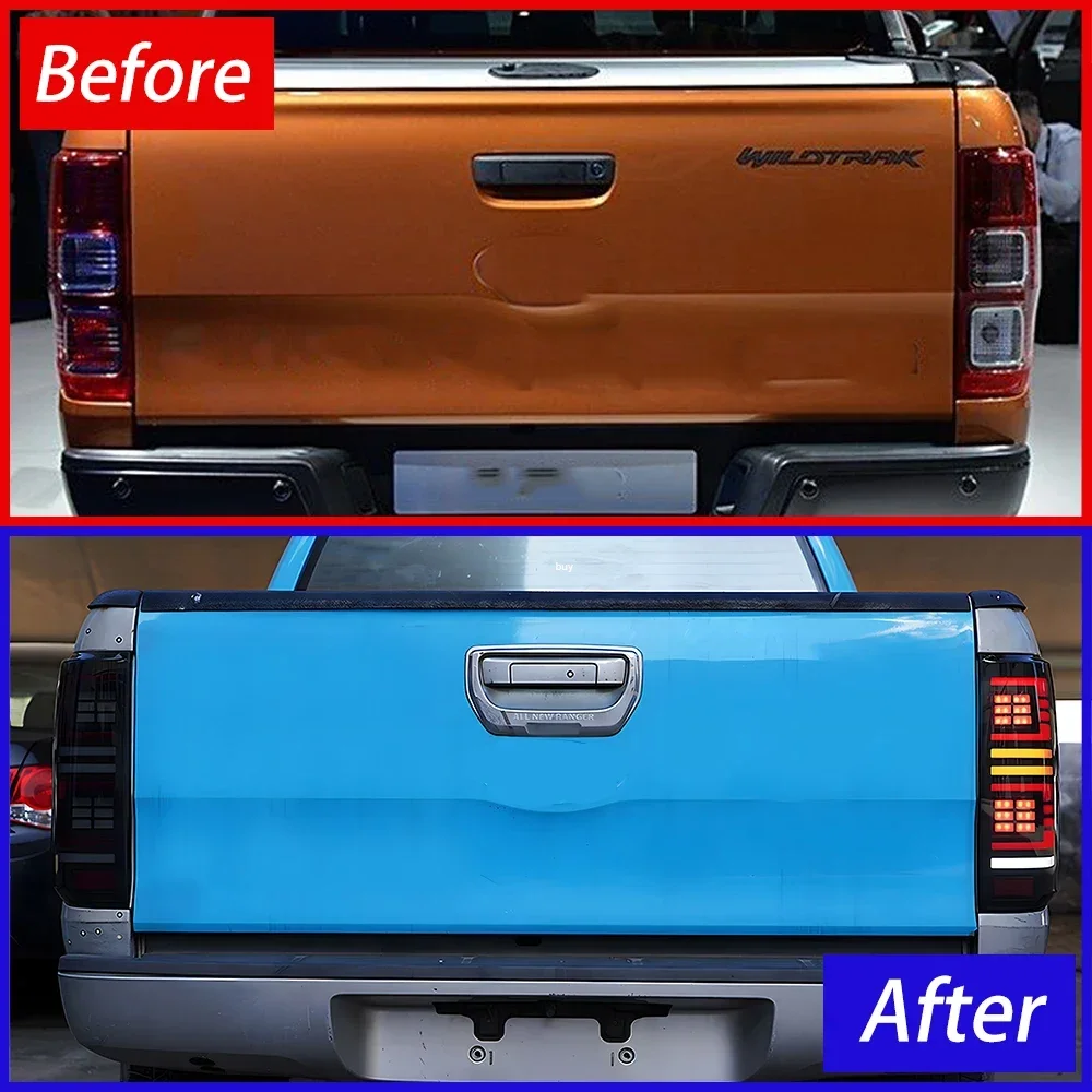 Luces LED traseras Ford Ranger 2012-2020 T6 con intermitente dinámico - imagen 3
