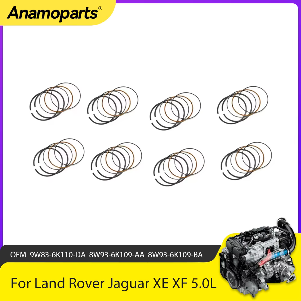 Anillos de pistón STD Anamoparts para motor AJ133 5.0 V8