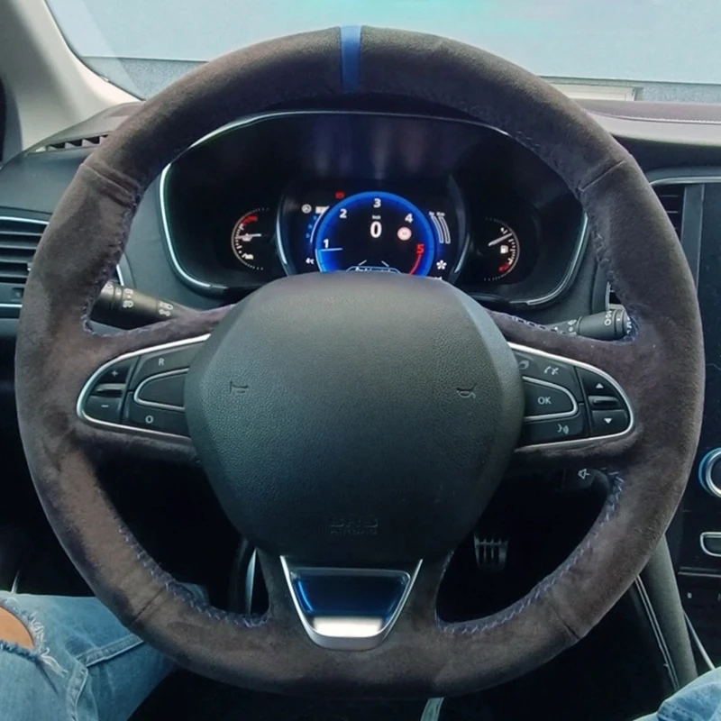 Funda volante gamuza trenzada Renault Kadjar Koleos - imagen 2