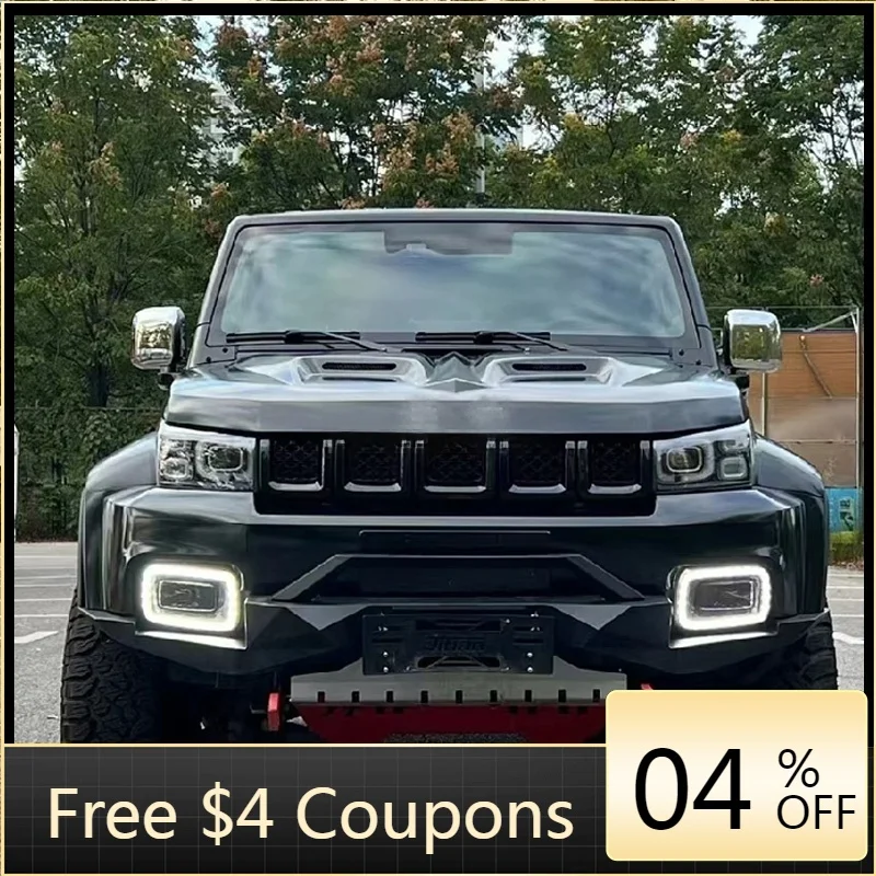 Beijing BJ40 parachoques delantero y trasero acero al manganeso