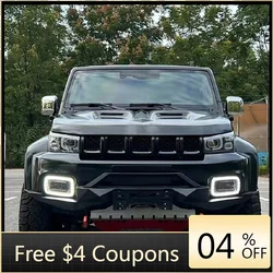 Beijing BJ40 parachoques delantero y trasero acero al manganeso