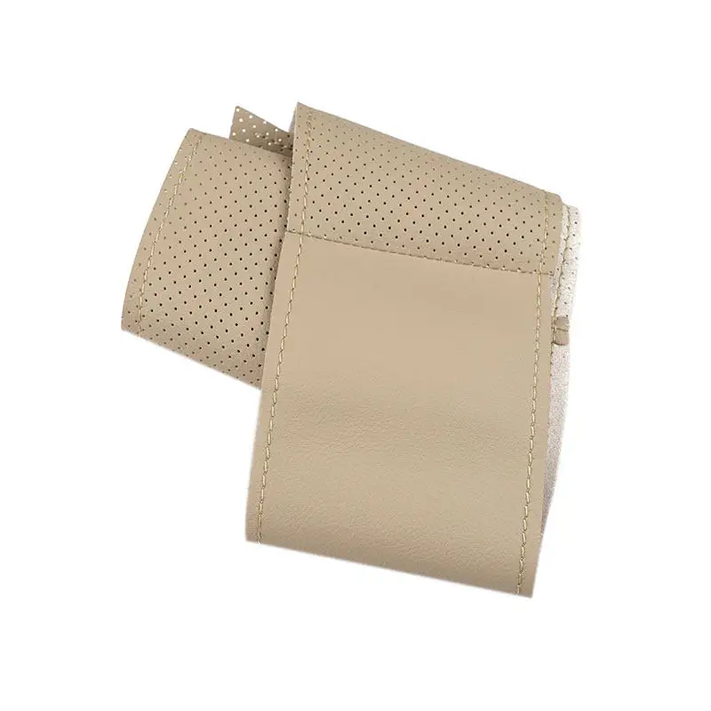 Funda de volante Tesla Model 3 y Model Y en cuero cosido a mano - imagen 4